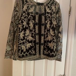 Jacket and halter top